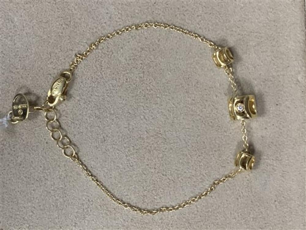 Damiani women's bracelet 20041977_0 gold yellow gold diamond - Picture 1 of 1