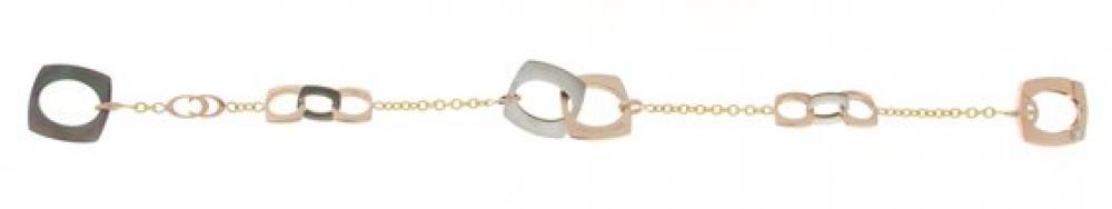 Chimento Women's 1B03205WW4210_0 Gold Multicolor Diamond Bracelet - Picture 1 of 1