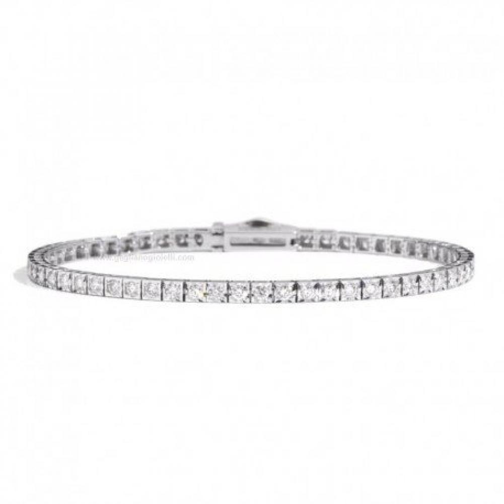 Recarlo women's bracelet T39SE885/D-17_0 white gold white gold diamond - Picture 1 of 1