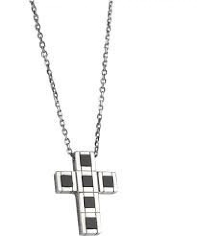 Damiani Men's Necklace 20042040_0 Silver Onyx Silver - Picture 1 of 1
