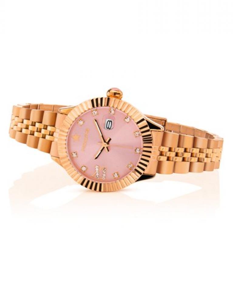 Orologio Hoops Donna 2619LD-RG05 Al quarzo Analogico Solo tempo Acciaio placcato oro rosa