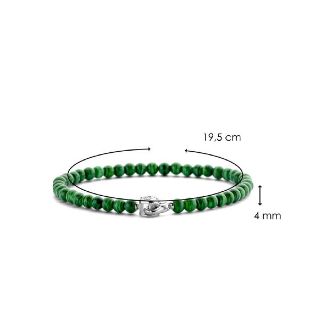 Bracelet Ti Sento Milano Femme 2908MA Argent Vert Pierres semi-précieuses
