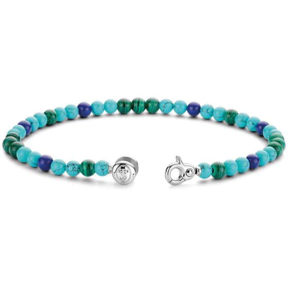 Bracelet Ti Sento Milano Femme 2908TM Argent Multicolore Turquoise