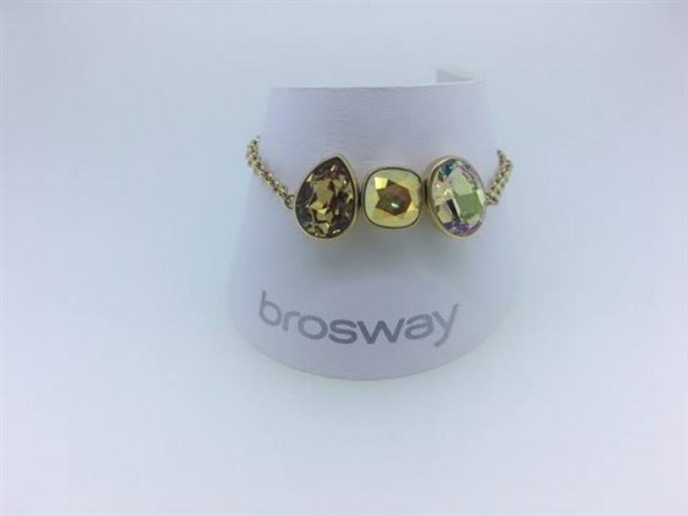 Bracelet Brosway Femme BFN17 Alliage Métallique Or jaune Cristal